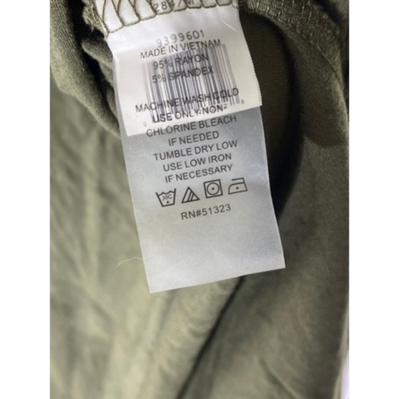 VINCE CAMUTO Women’s Dark Green Draped Long Sleeve Open-Front Cardigan SZ M