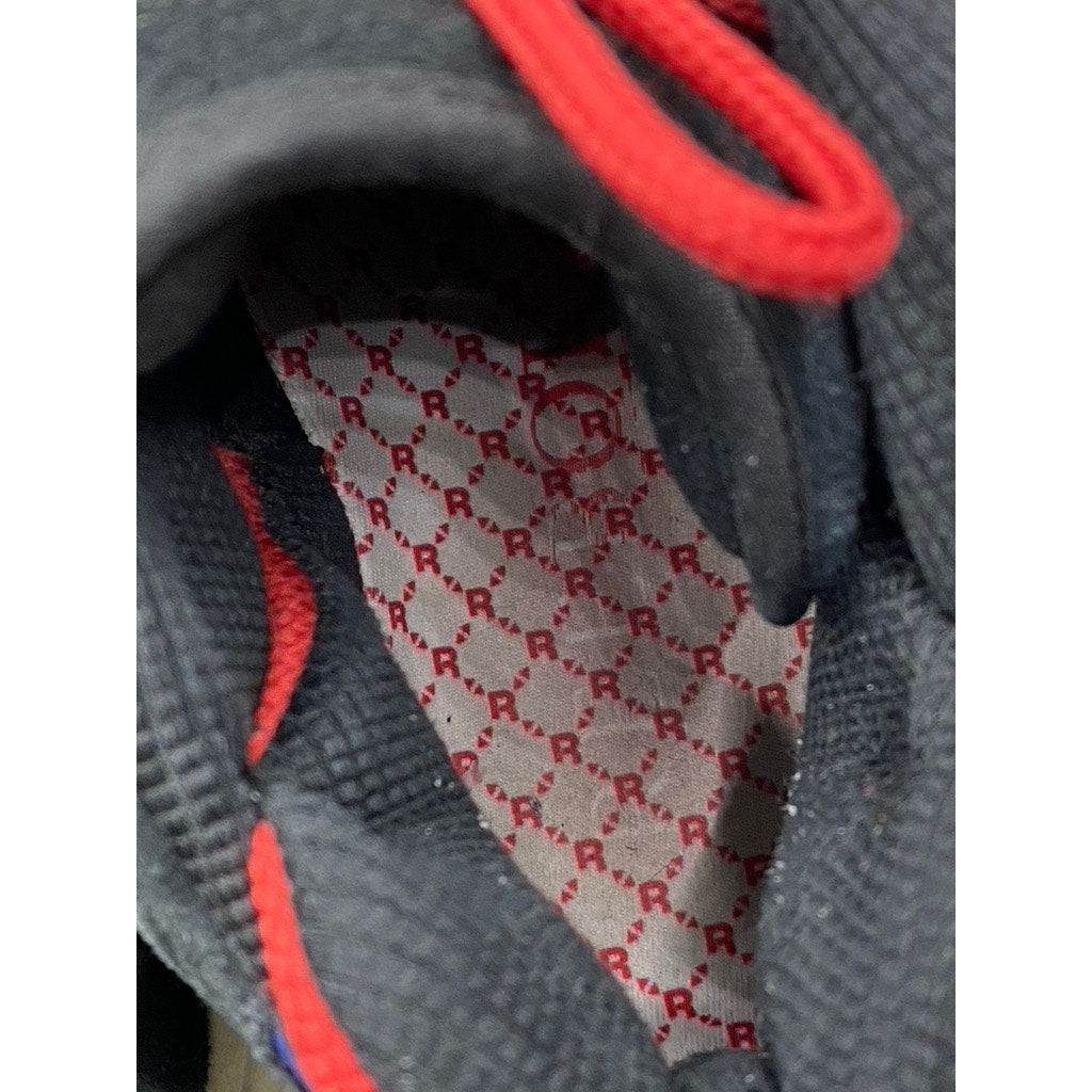 REEBOK Men's Royal Black Green Rail Mid Lace-Up Basketball Sneakers SZ 10.5