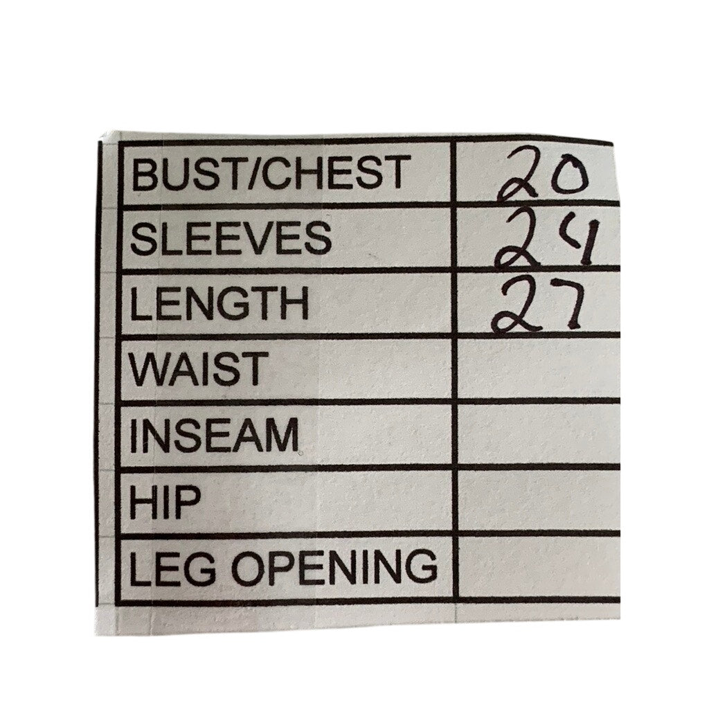 LOS ANGELES APPAREL Men's Blue Garment Dyed Long Sleeve T-Shirt SZ M