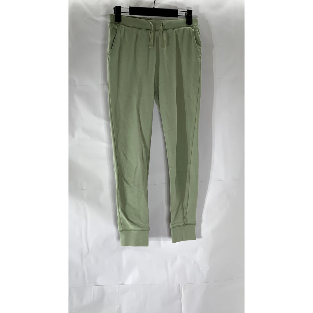 J.CREW Crewcuts Girls' Patina Green French Terry Drawstring Sweatpants SZ 12