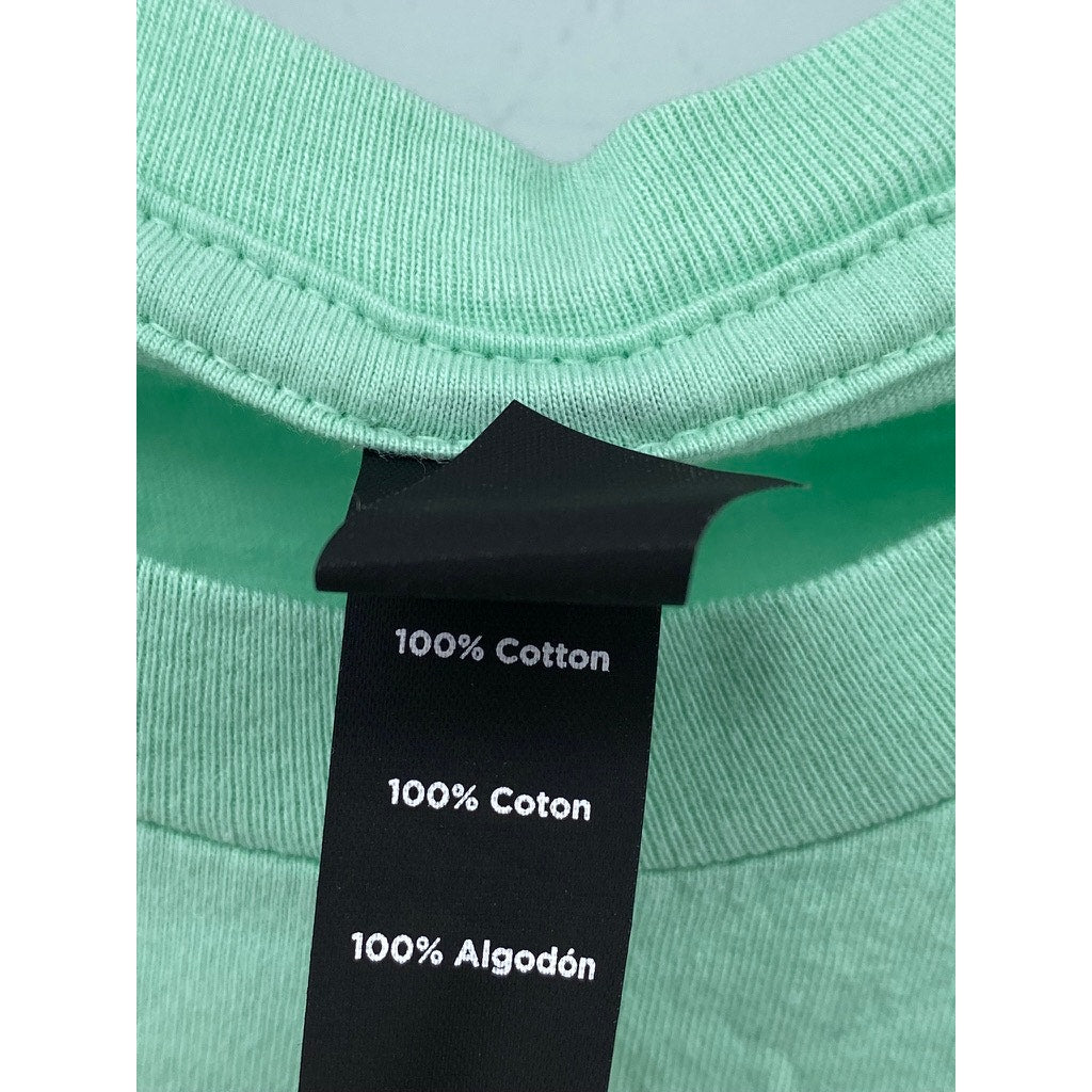 DISTRICT Men's Green Crewneck Big Apple Dodgeball Short Sleeve T-Shirt SZ M