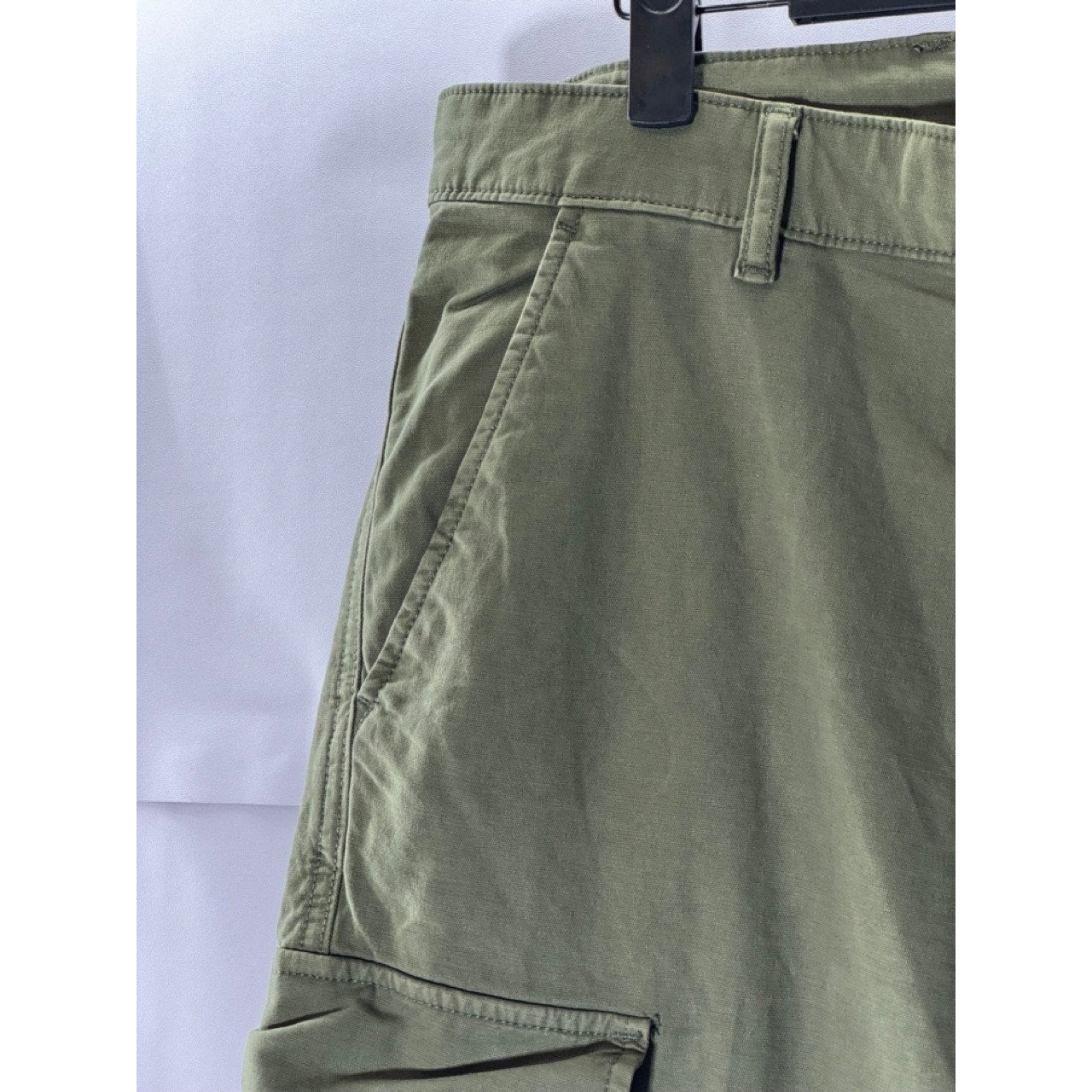 UNIQLO Men's Green Cargo Straight-Leg Pants SZ M