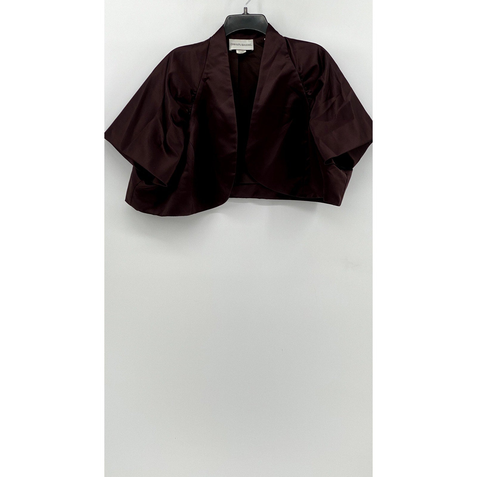 DAVID'S BRIDAL Women's Brown Strapless 2pc Gown SZ 26