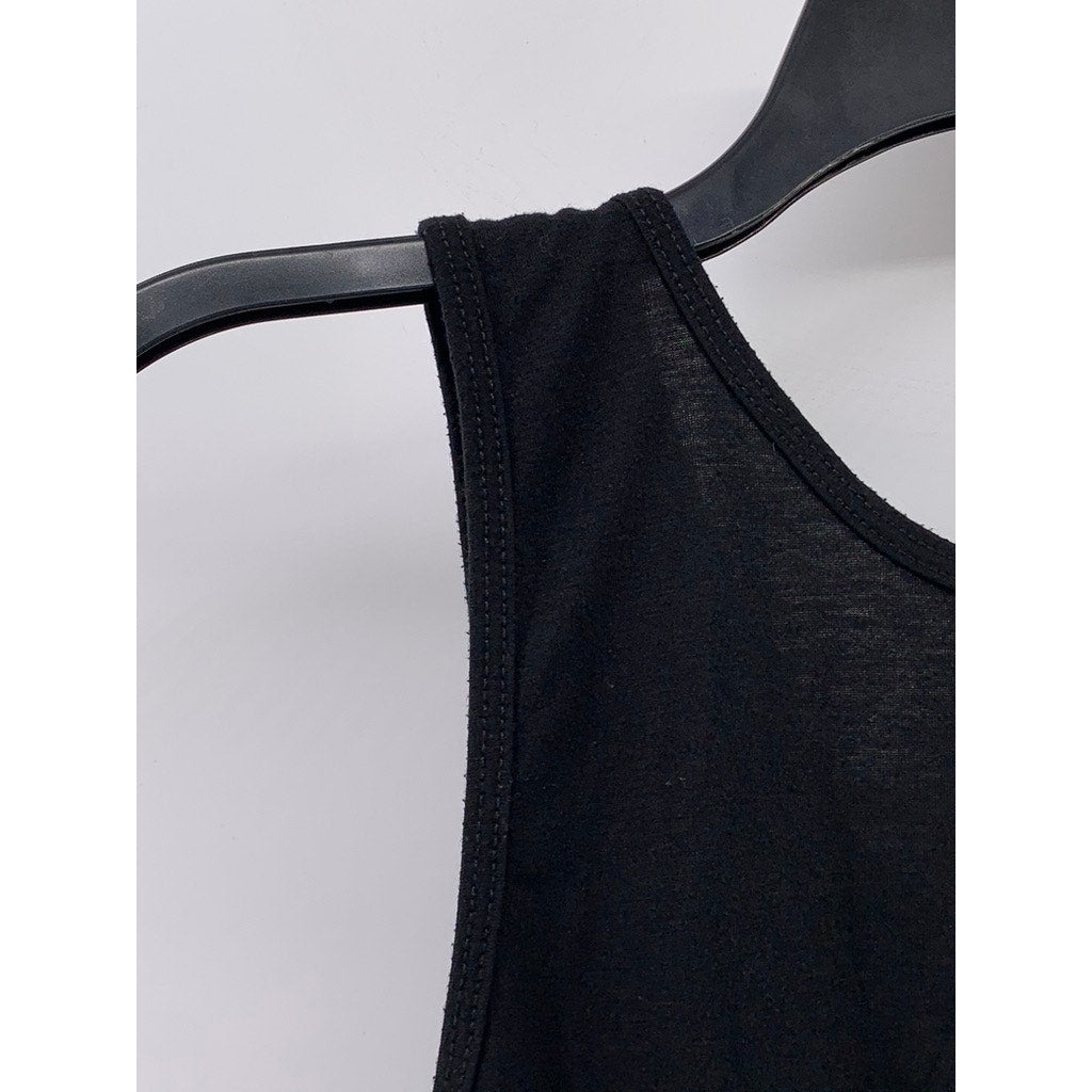 ONZIE FLOW Women's Black Cropped Tank Top SZ OS