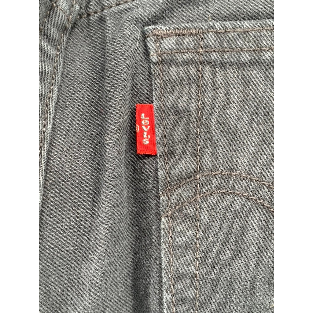 LEVI STRAUSS & CO Women's Vintage Black 515 Denim Bootcut Jeans SZ 6