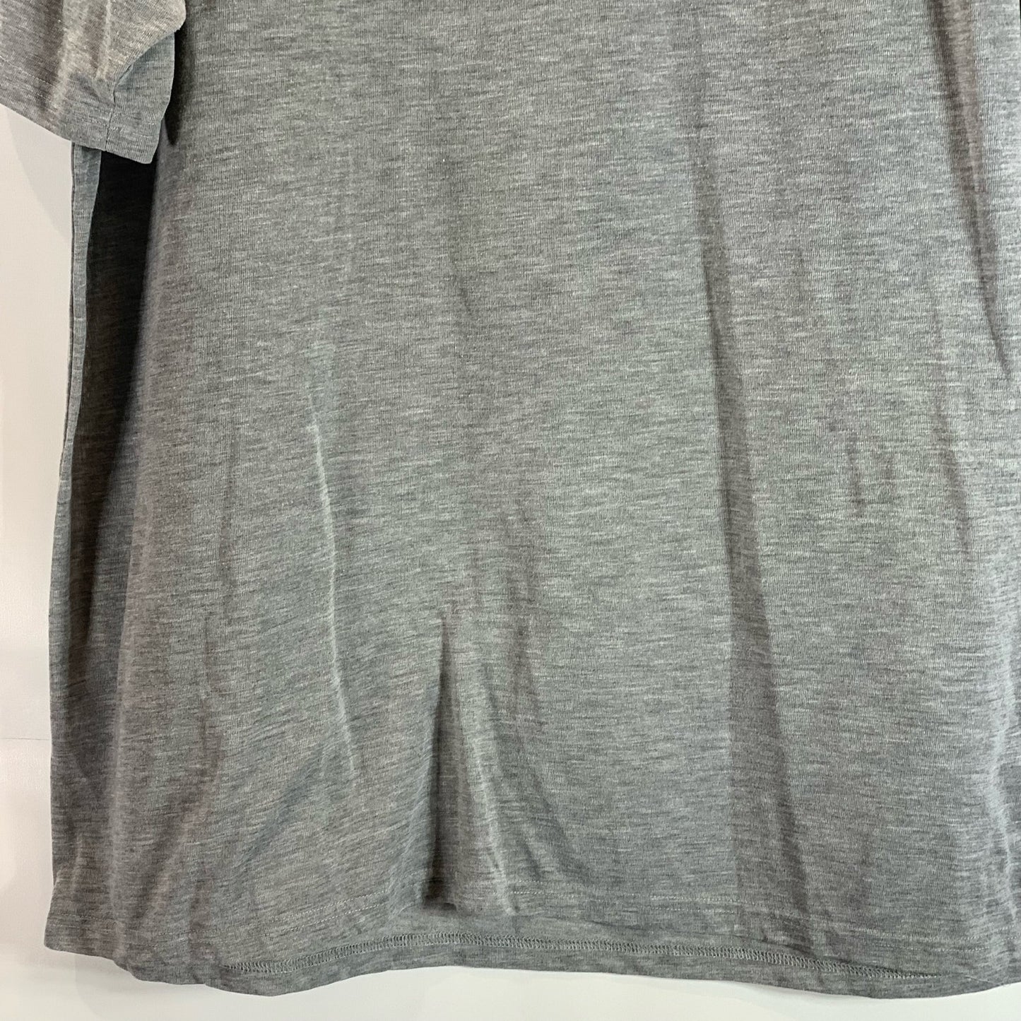 UNDER ARMOUR Men's Gray Crewneck HeatGear Short Sleeve T-Shirt SZ XL