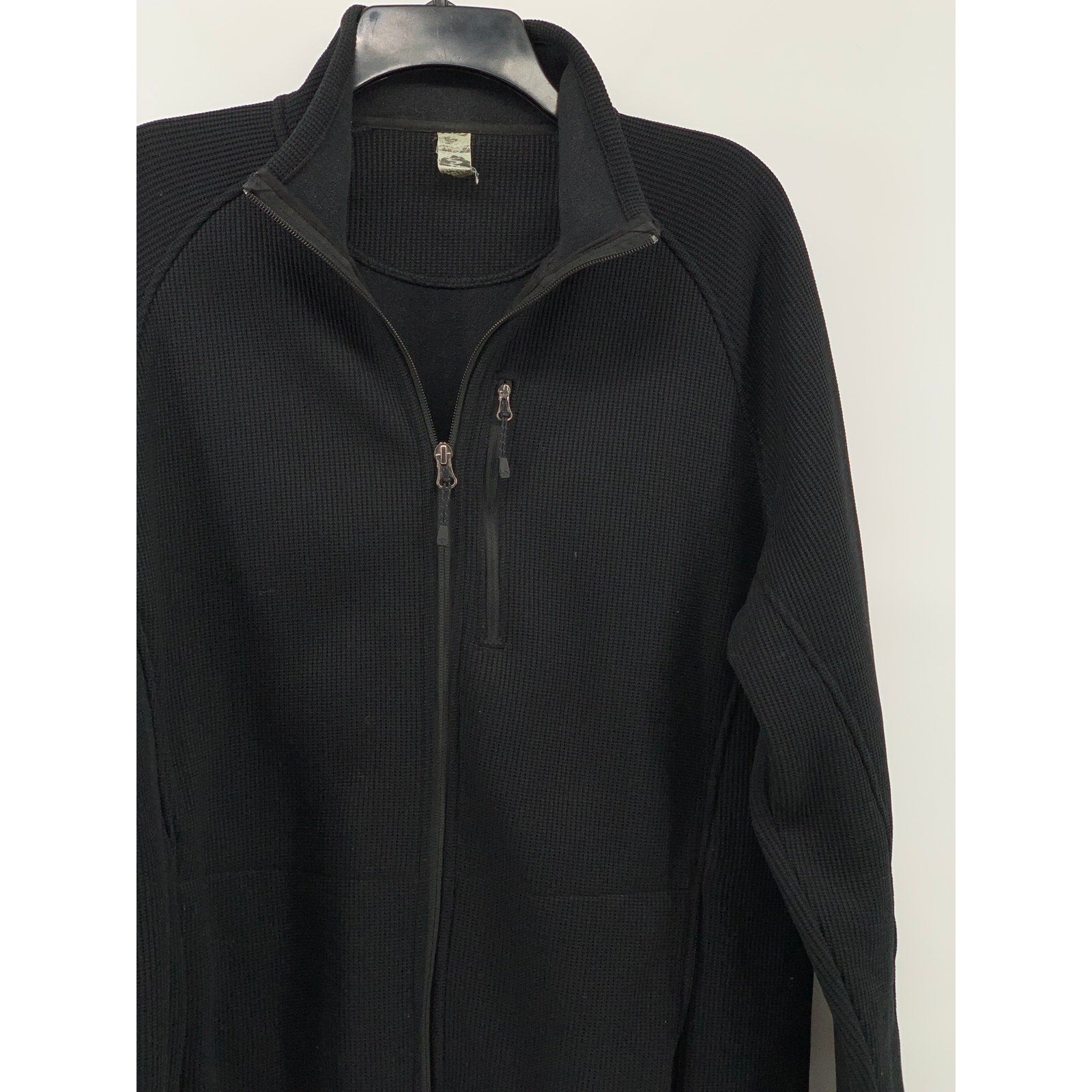 STORM CREEK Men's Ironweave Red Wing Zip-Up Stand Collar Sweater SZ L