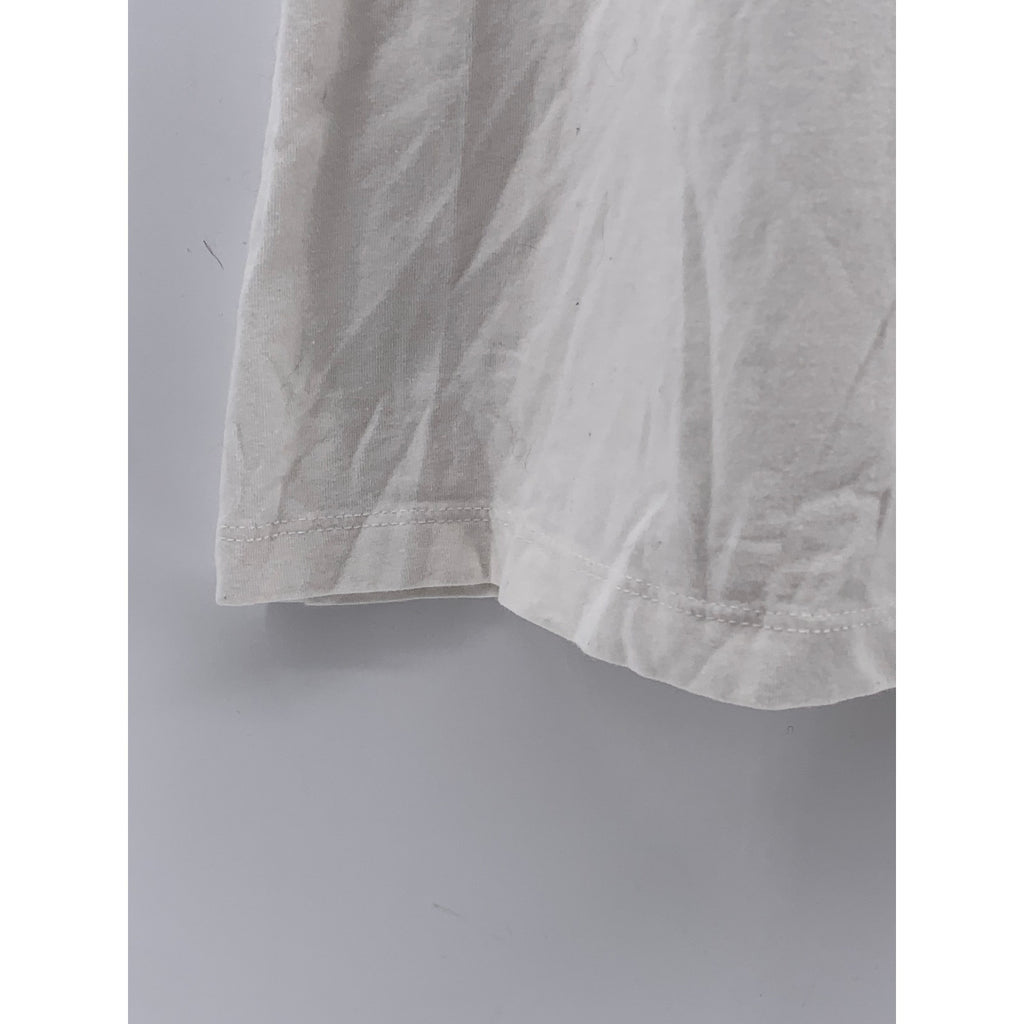 OLD NAVY Women's White Solid Scoop-Neck First Layer Casual Tank Top SZ S