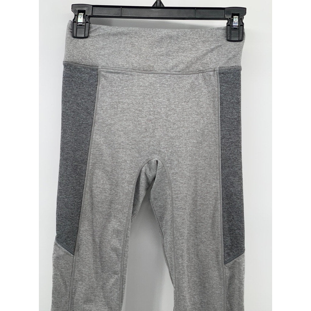 WE ME Women’s Gray High-Rise Cropped Leggings SZ S