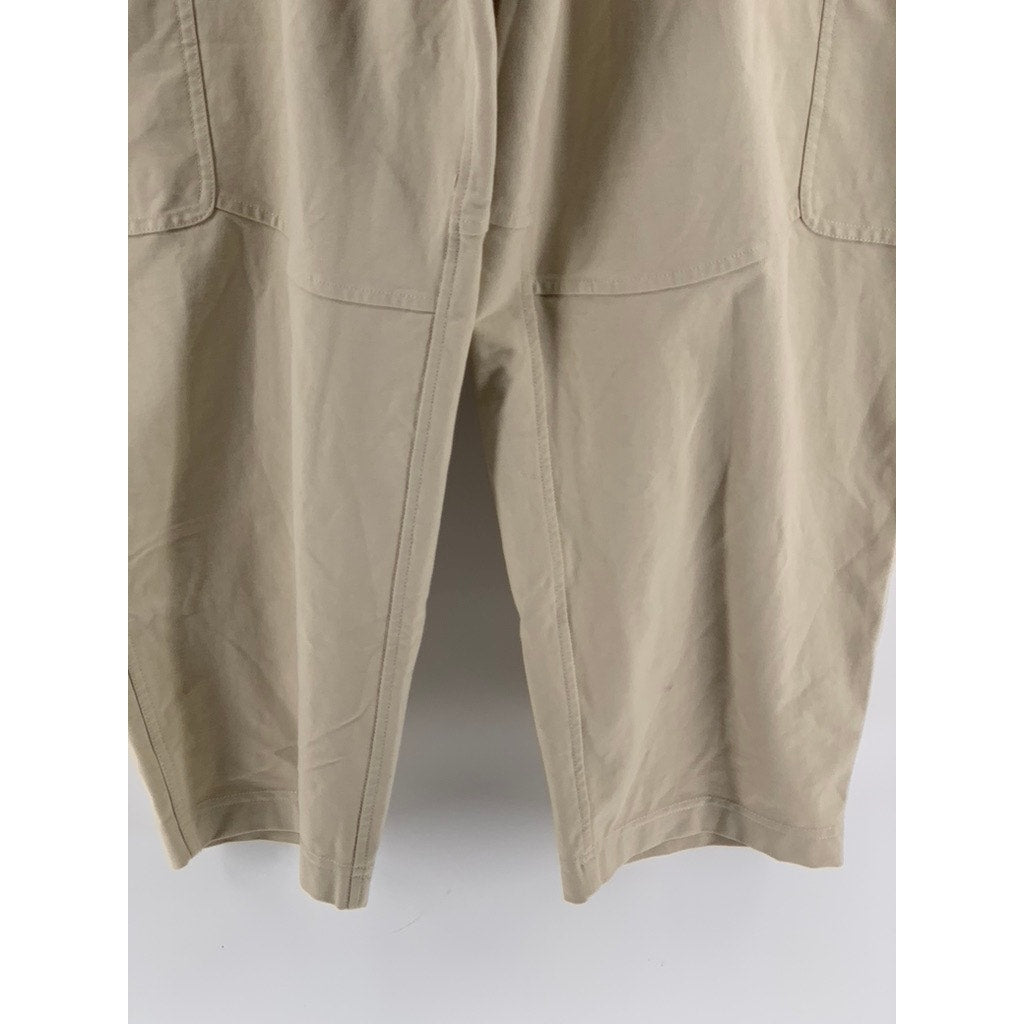 LULULEMON Women's Beige Light Utilitech Cargo High-Rise Pant SZ 33(L)