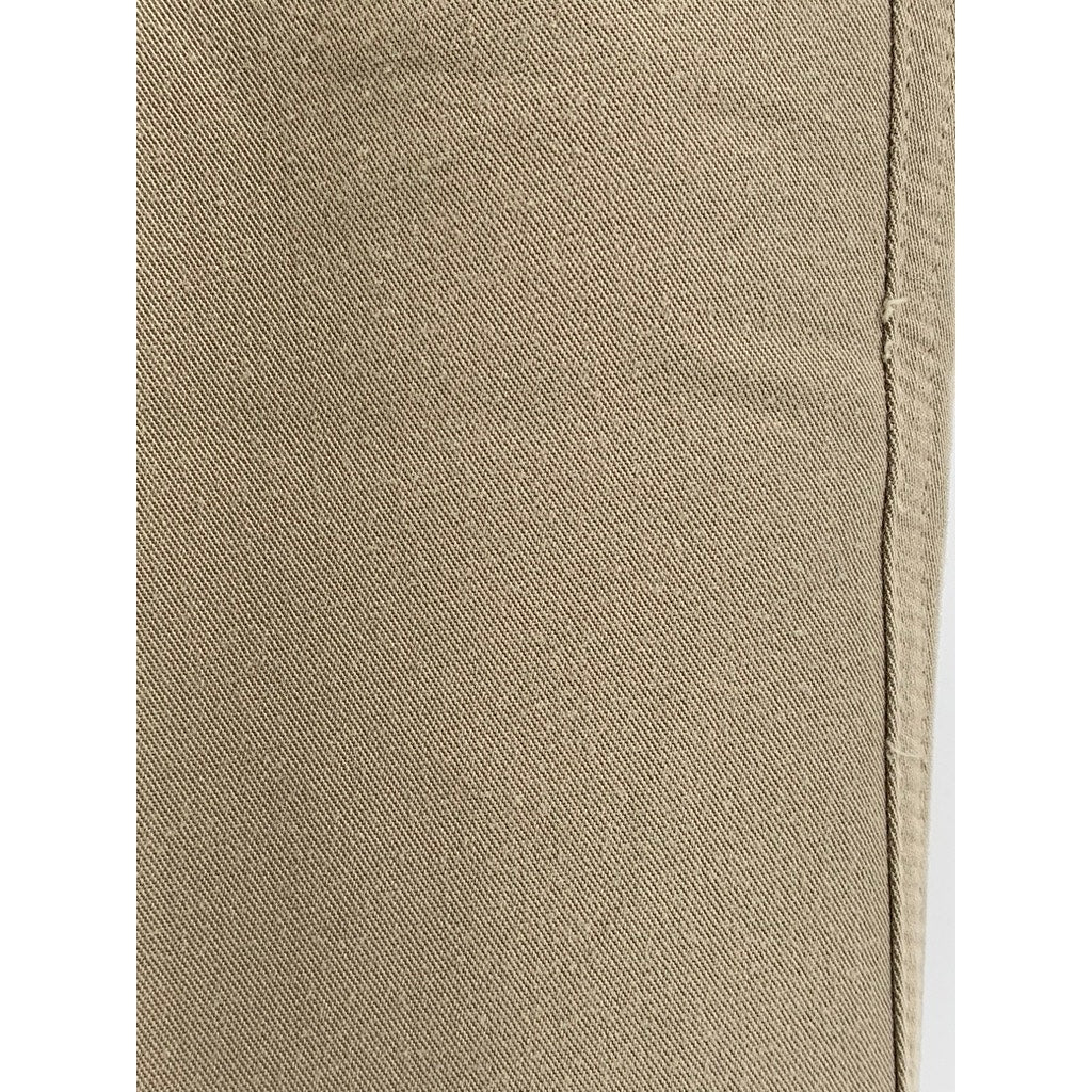 CHAPS RALPH LAUREN Men's Tan Pleated Regular Fit Cuffed Pants SZ 34