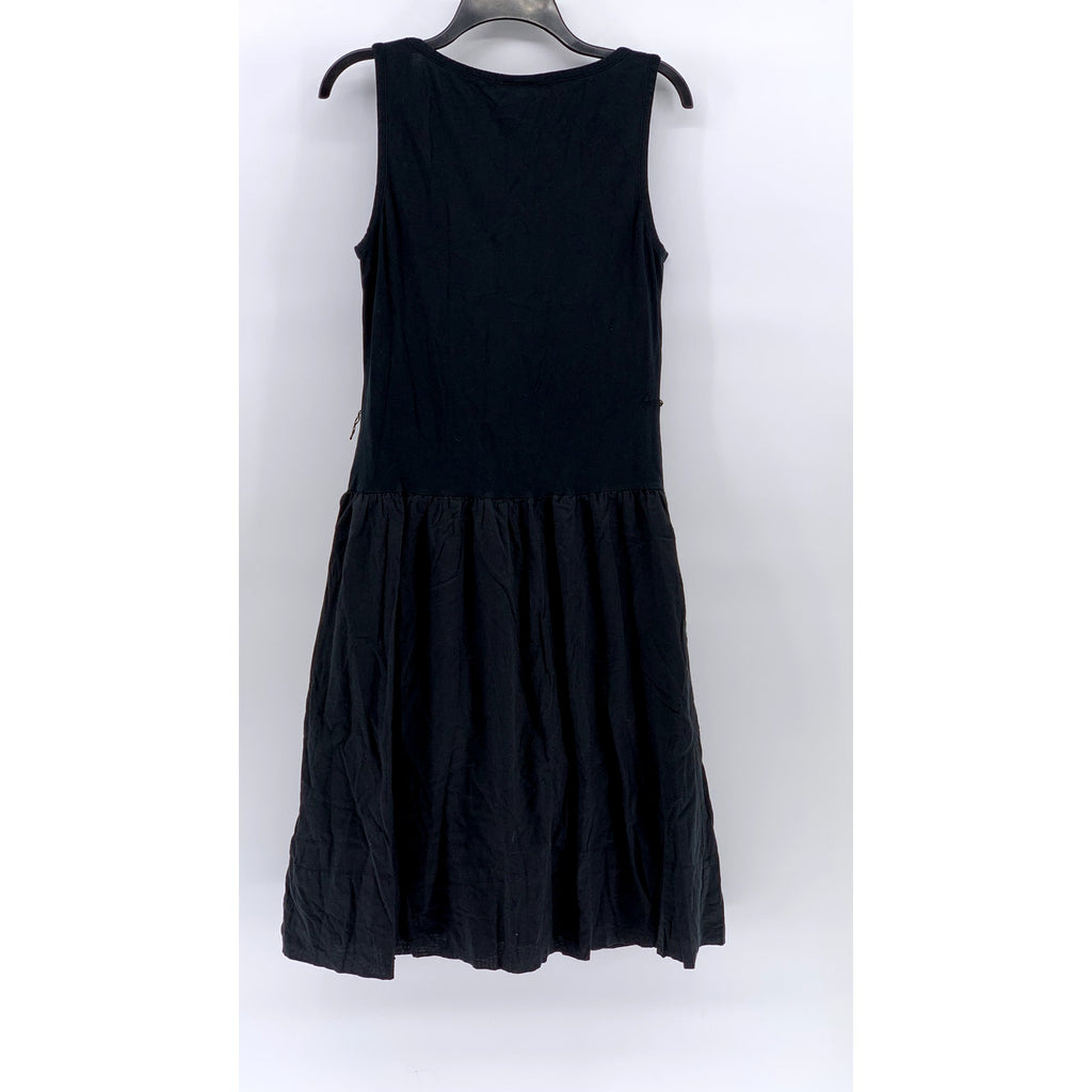 ISAAC MIZRAHI Women's Black Sleeveless Dress SZ S