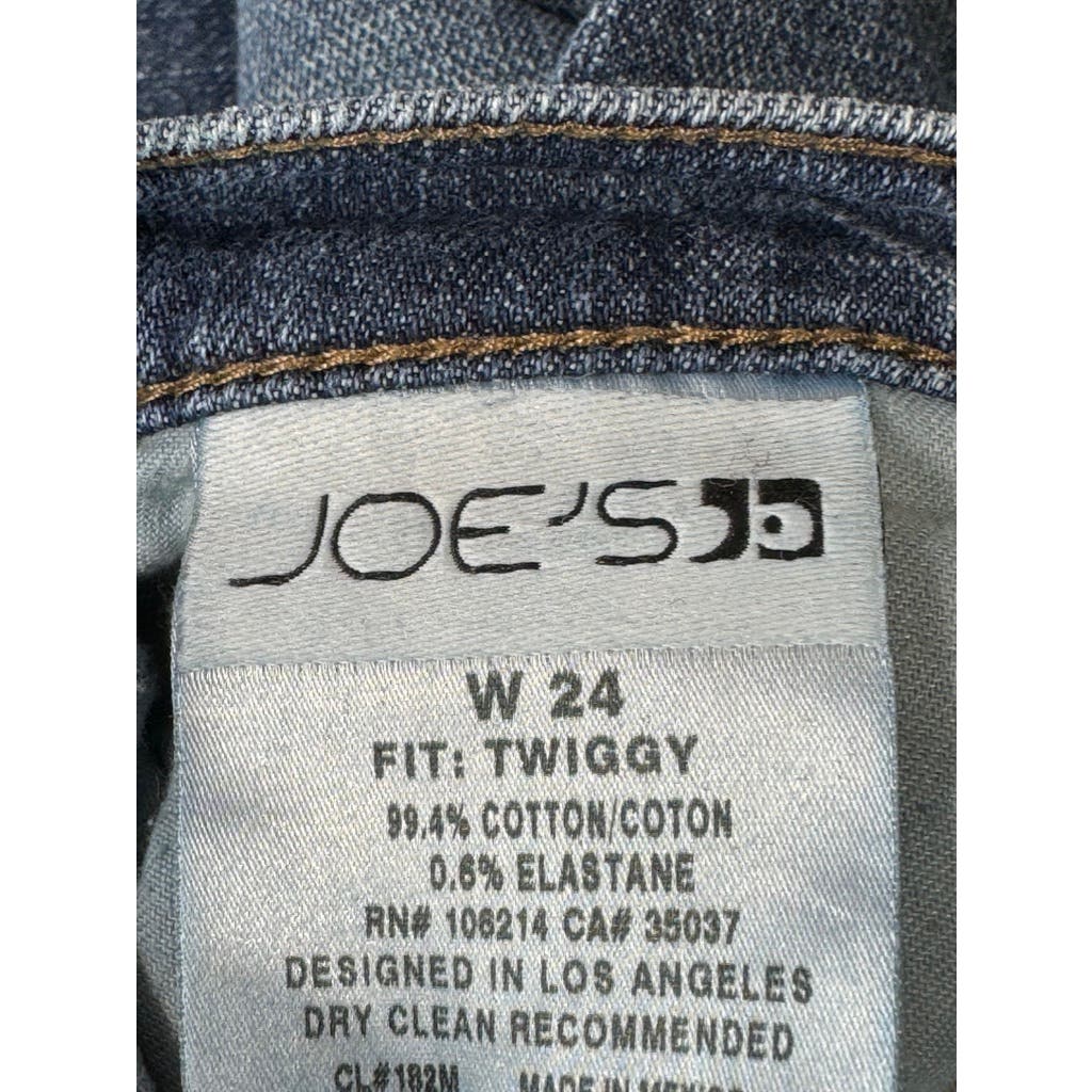 JOE'S JEANS Women's Mid-Rise The Twiggy Bootcut Denim Jeans SZ 24