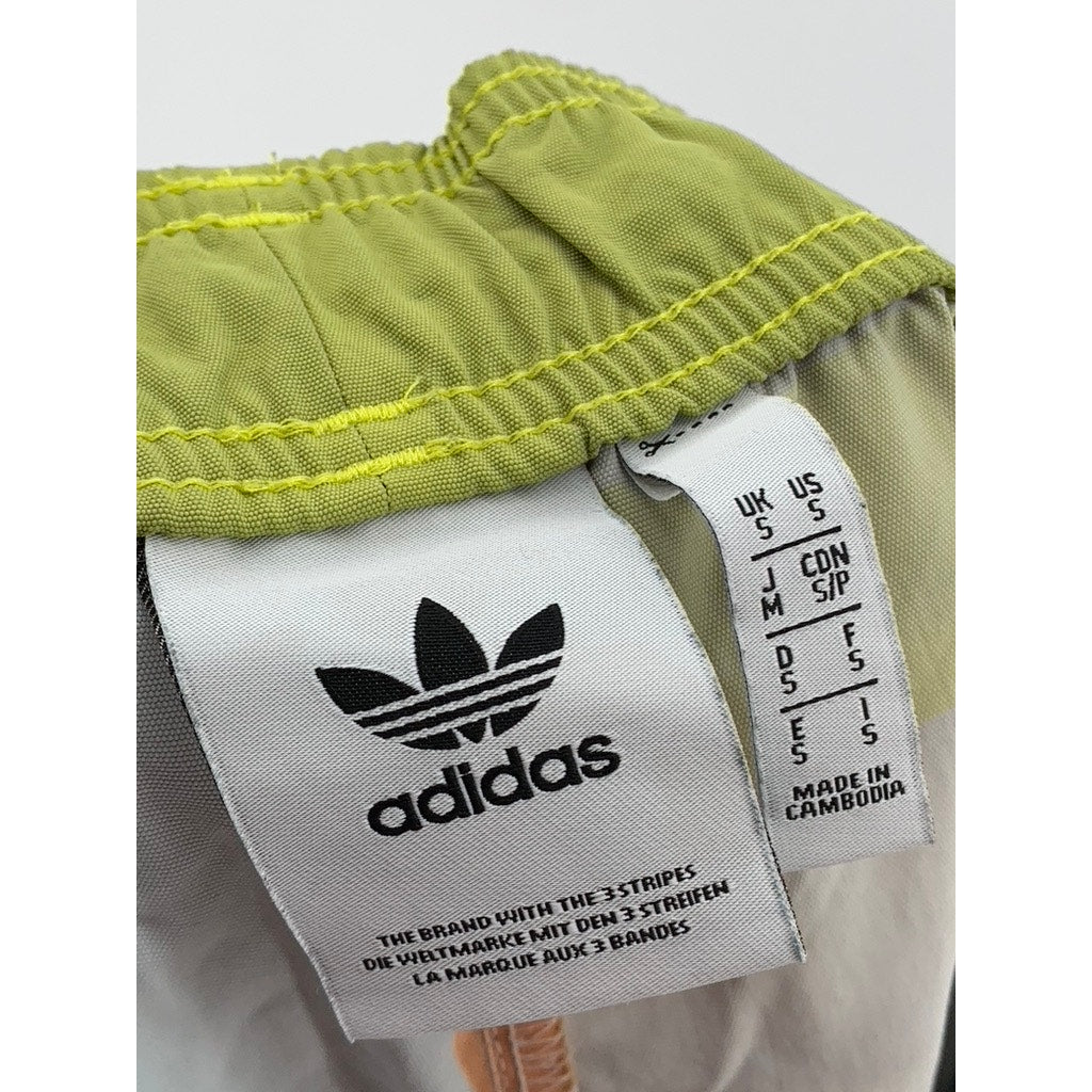 ADIDAS Unisex Adult Black-Multi Love Unites Printed Pull-On Woven Shorts SZ S