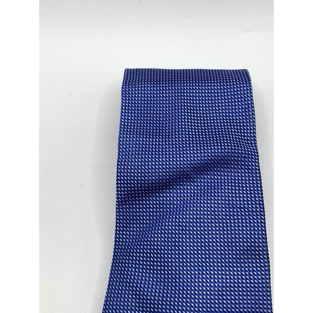 NAUTICA Men's Blue Textured Silk Tie SZ OS