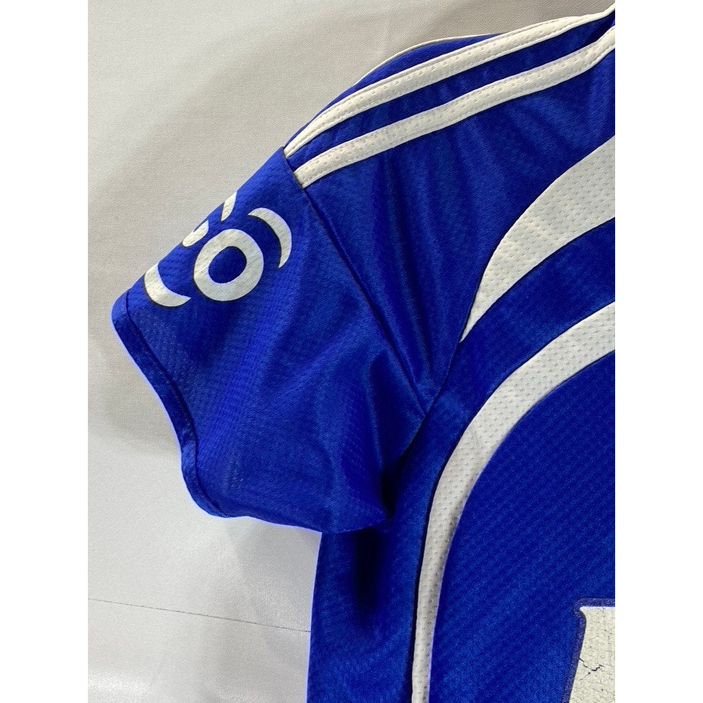 MILLONARIOS Vintage Blue/White FC Colombia 2009 Adidas Soccer Jersey SZ S