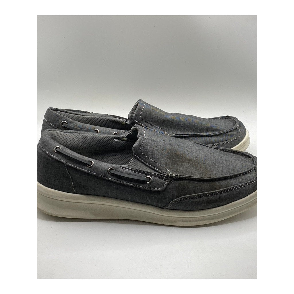 SONOMA GOOD FOR LIFE Men's Gray Canvas Slip-On Casual Lightweight Shoes SZ 11