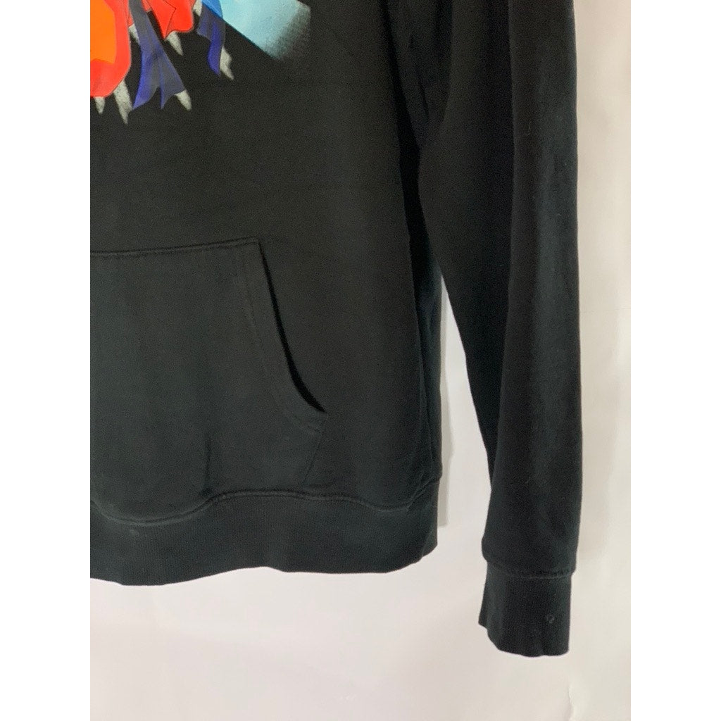 DRAGON BALLZ Men's Black Goku Super Saiyan Graphic Pullover Hoodie SZ L