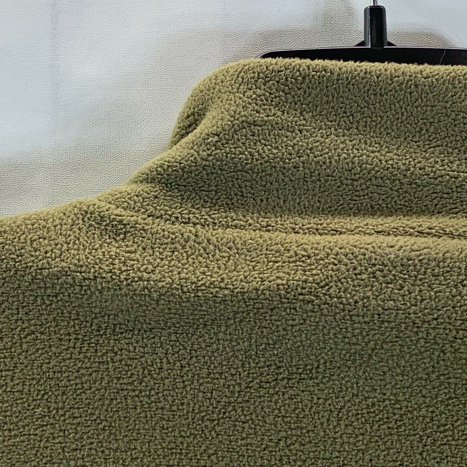 POLO JEANS CO. RALPH LAUREN Men's Olive Green Vintage Fleece Zip-Up Jacket SZ L