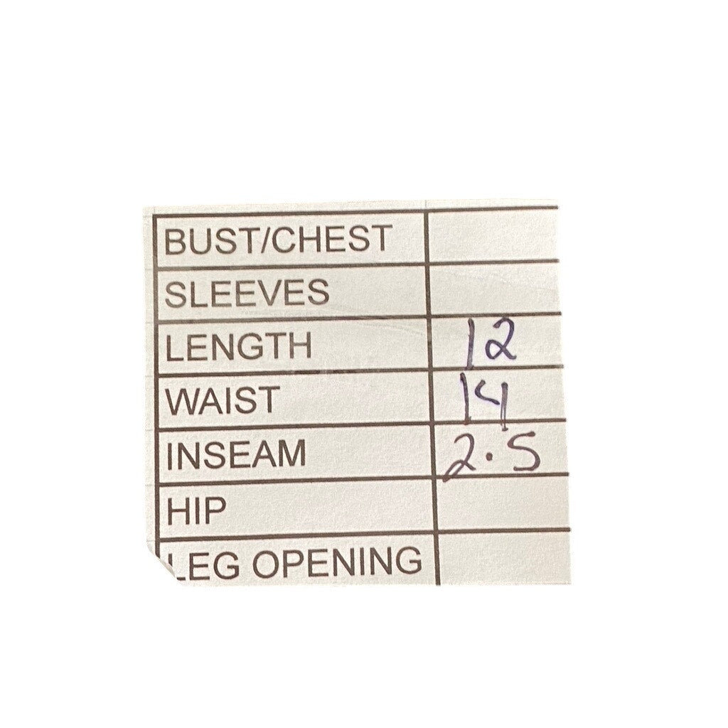 REBECCA MINKOFF Women's Black-Red-Blue Tweed Raw-Hem Shorts SZ 2