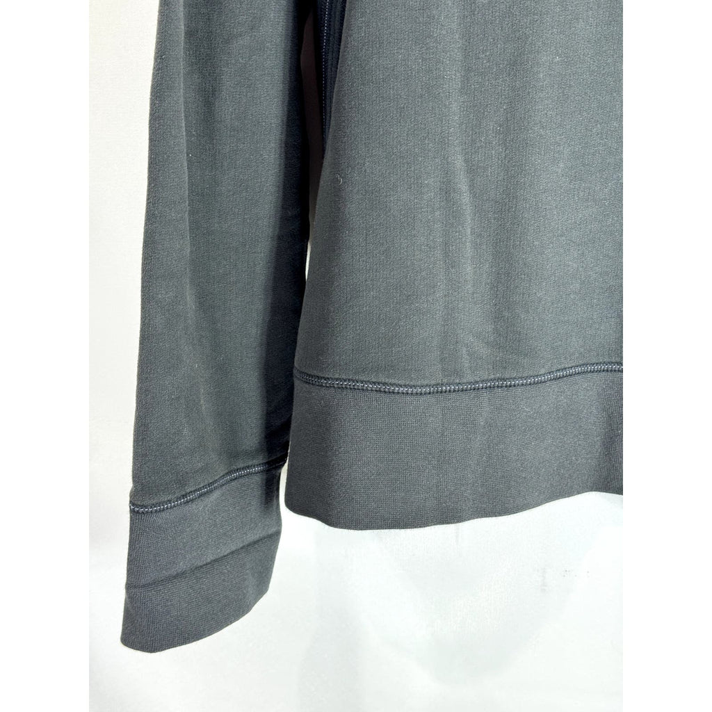 TOMMY BAHAMA Women's Black Henley Pullover Thumbhole Sweater SZ XL