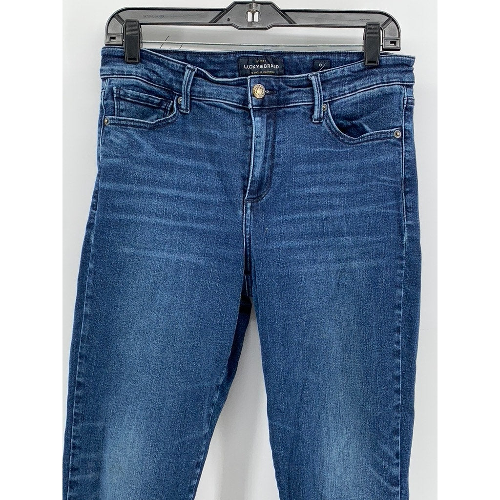 LUCKY BRAND Women's Blue Denim Ava Skinny Jegging Jeans SZ 10/30