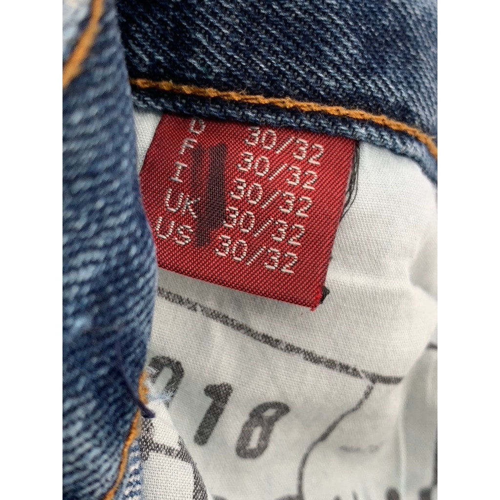 ESPIRIT '68 Men's Medium Blue Custom Handcrafted Straight-Leg Jeans SZ 30X32