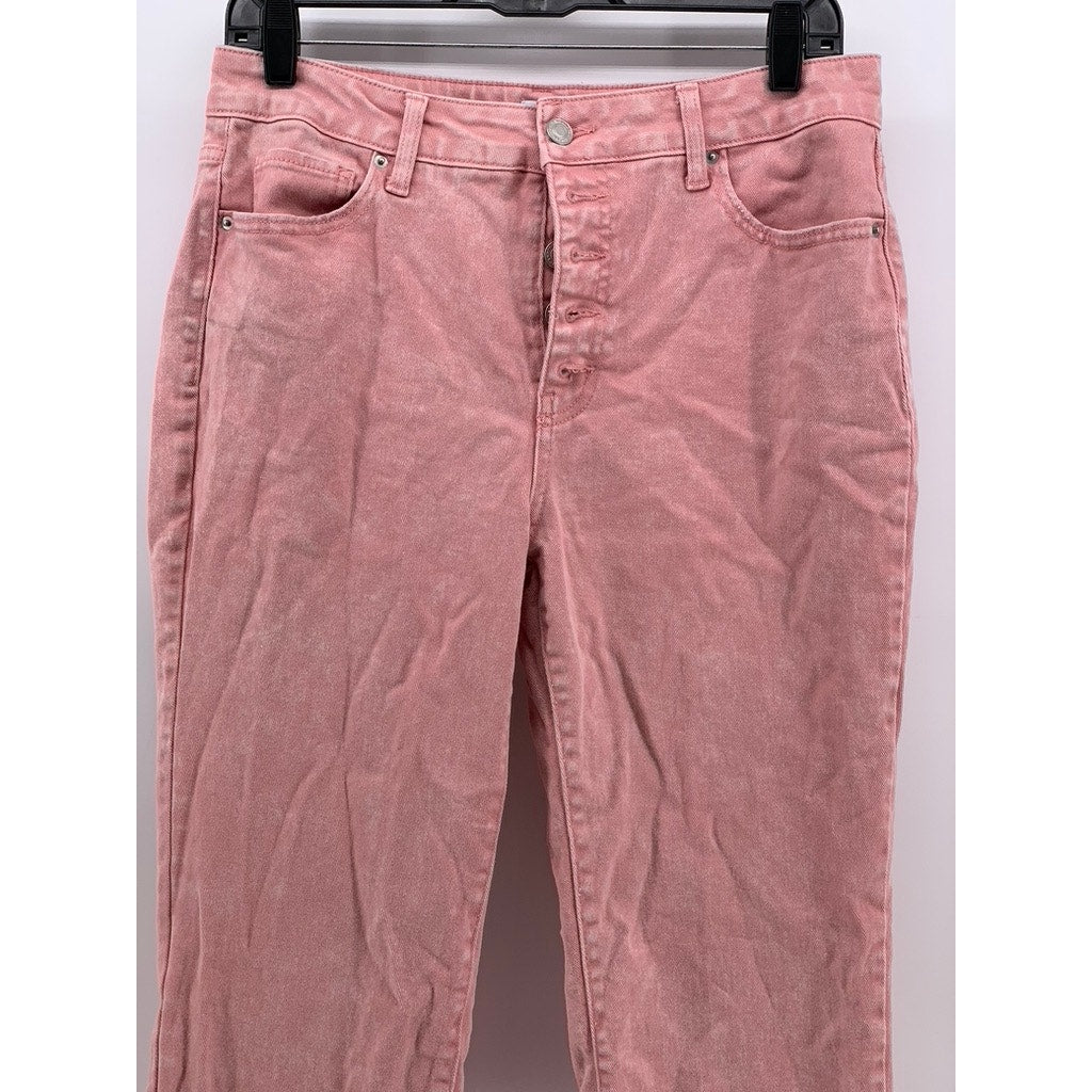 TIME & TRU Women's Pink Straight Leg Pants SZ 10