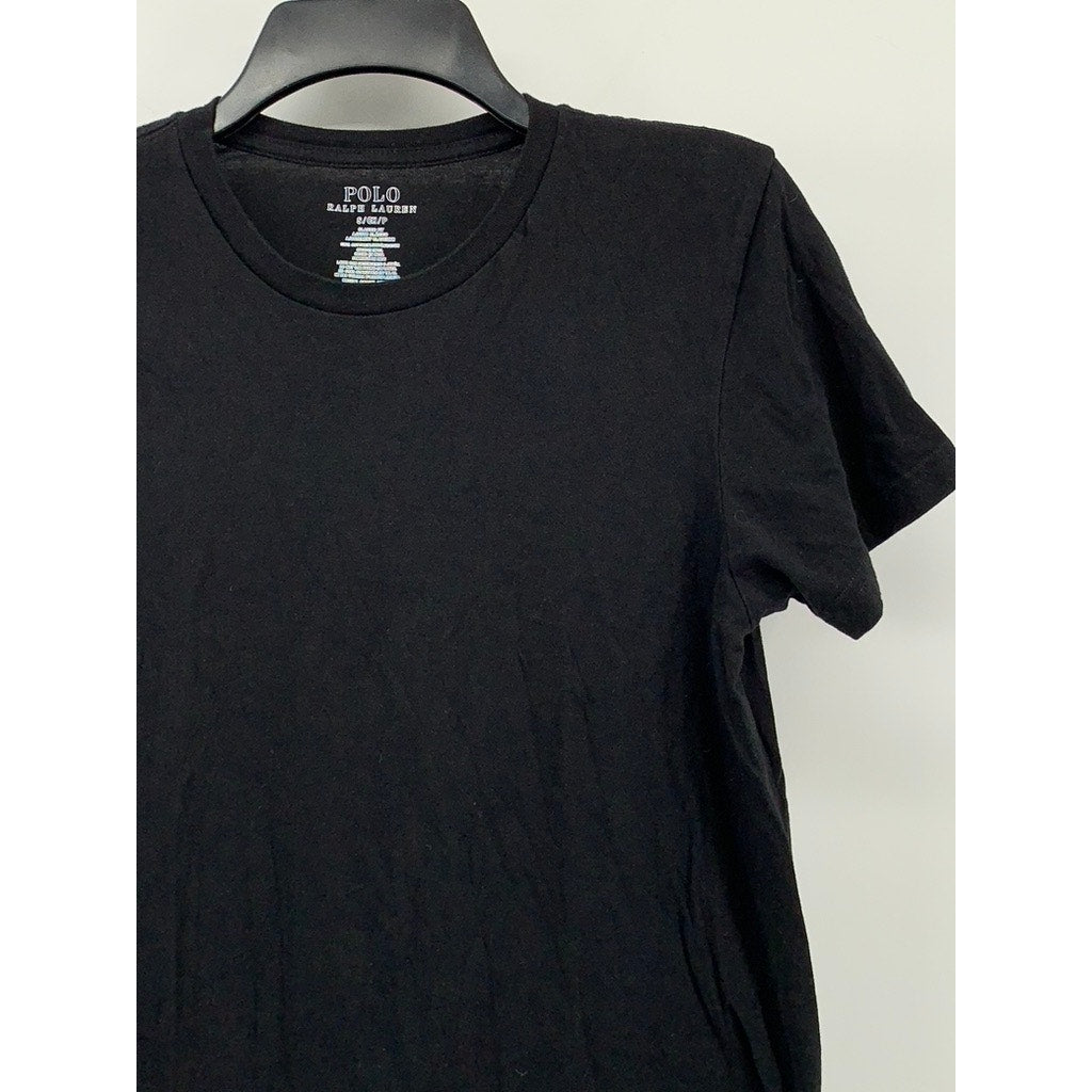 POLO RALPH LAUREN Men’s Black Classic-Fit Crewneck Short Sleeve T-Shirt SZ S