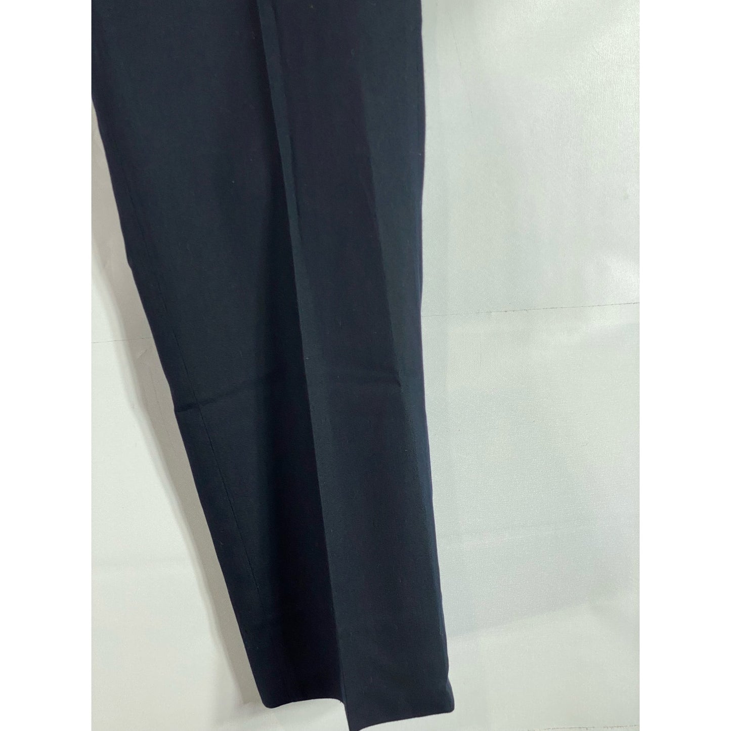 ZARA MAN Men's Black Solid Flat Front Straight-Leg Dress Pant SZ 38