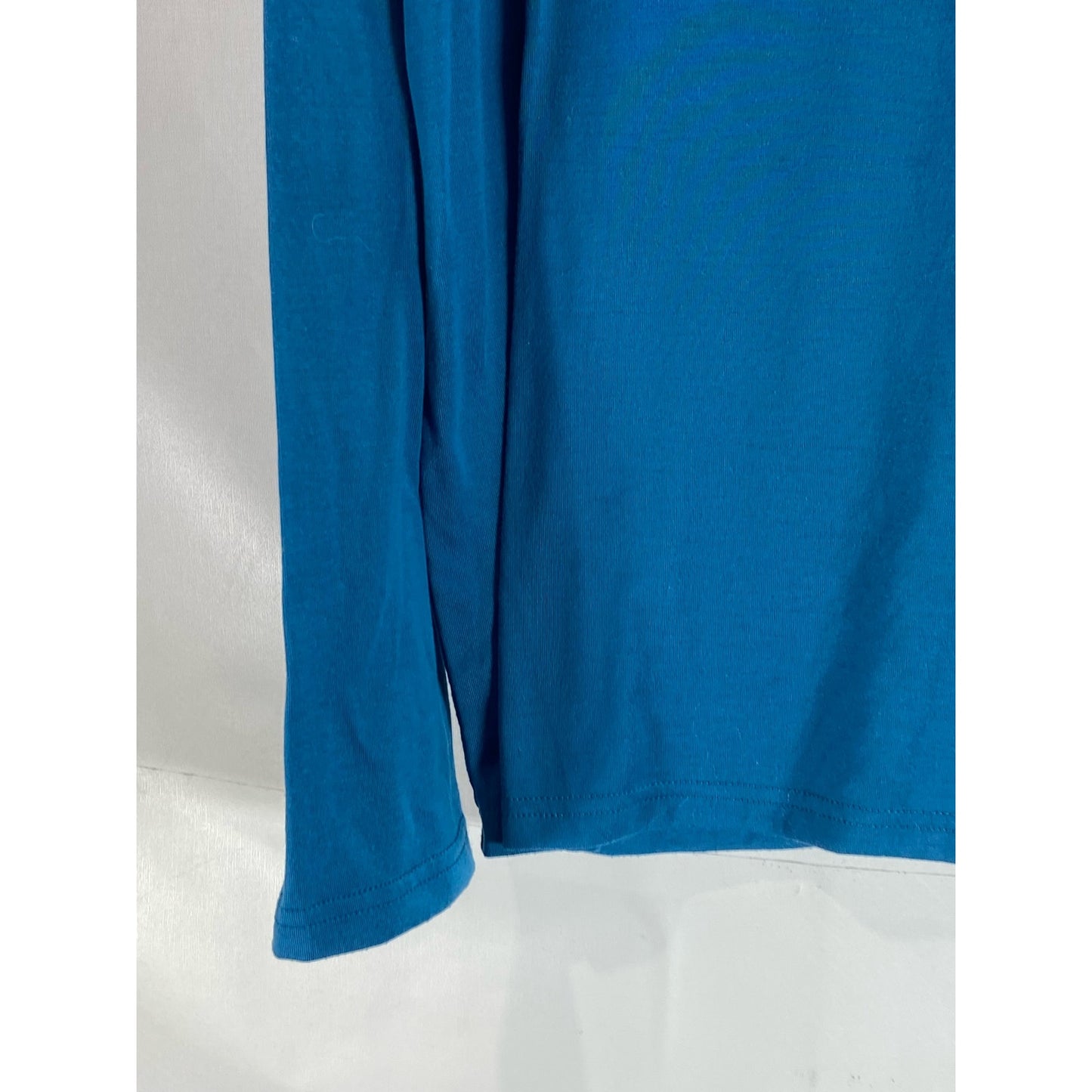 UNDER ARMOUR Men's Blue Threadborne Loose Heatgear Loose Crewneck T-Shirt SZ M