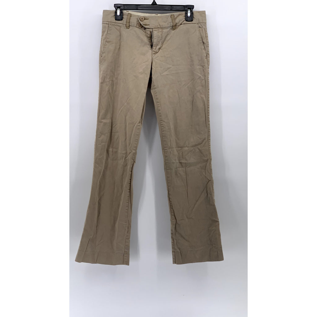 AMERICAN EAGLE OUTFITTERS Women's Tan Bootcut-Leg Regular Fit Casual Pants SZ 6
