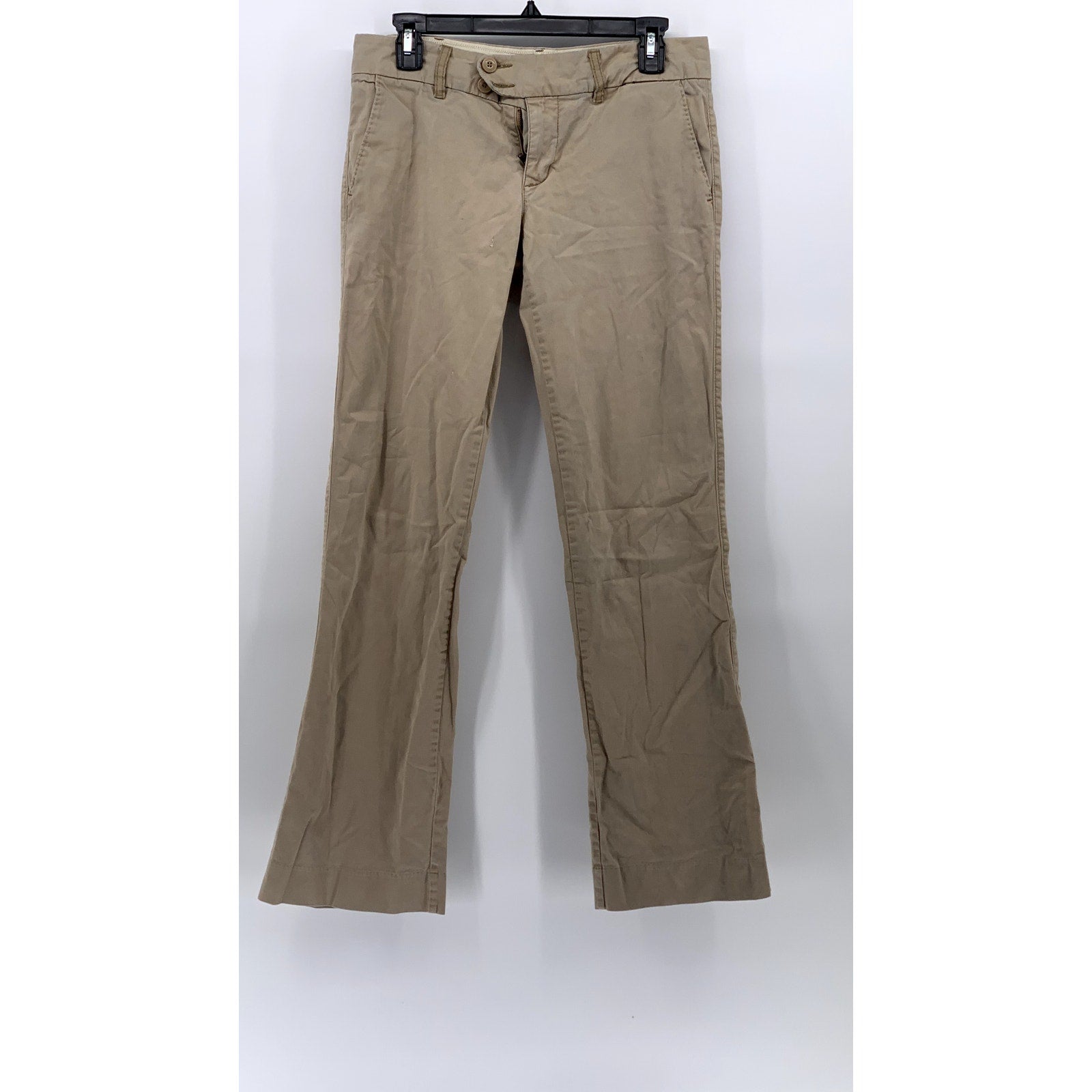 AMERICAN EAGLE OUTFITTERS Women's Tan Bootcut-Leg Regular Fit Casual Pants SZ 6