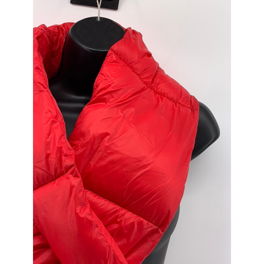 NORDSTROM Men's Red Puffer Pull-Through Scarf