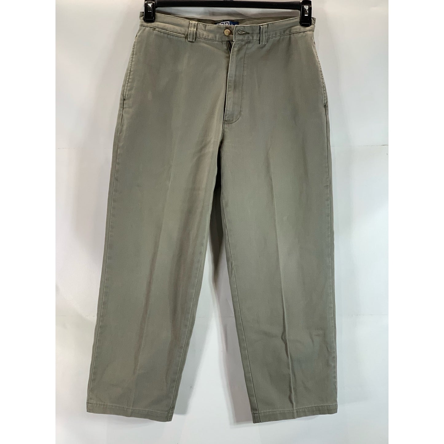 POLO BY Ralph Lauren Men's Tan Cotton Straight-Leg Chino Pants SZ 33X30