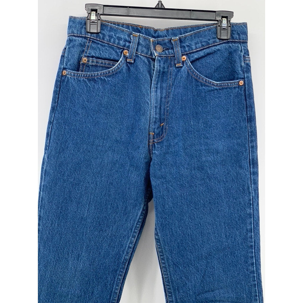 LEVI'S Men's Blue Vintage 80's Orange Tab Bootcut Five-Pocket Jeans SZ 30X30