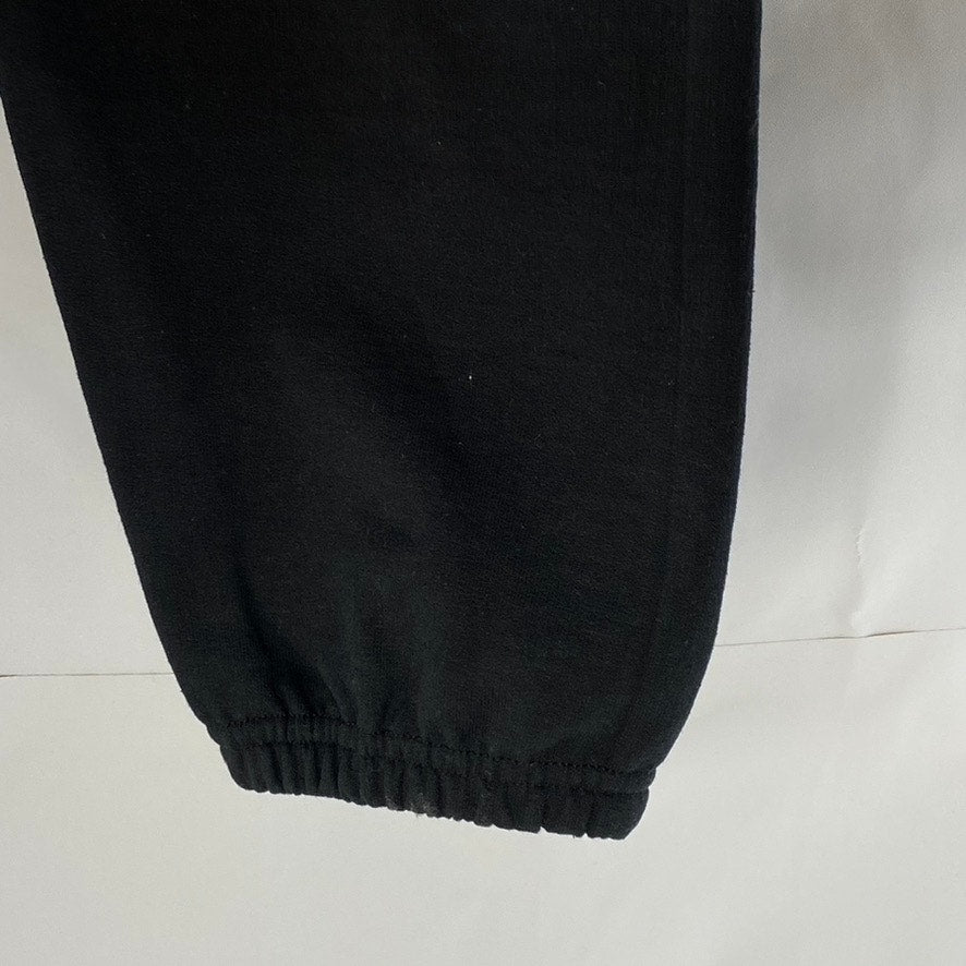 GILDAN Women's Black-Pink Heavy Blend Fleece Syd City Logo Casual Sweatpant SZ S