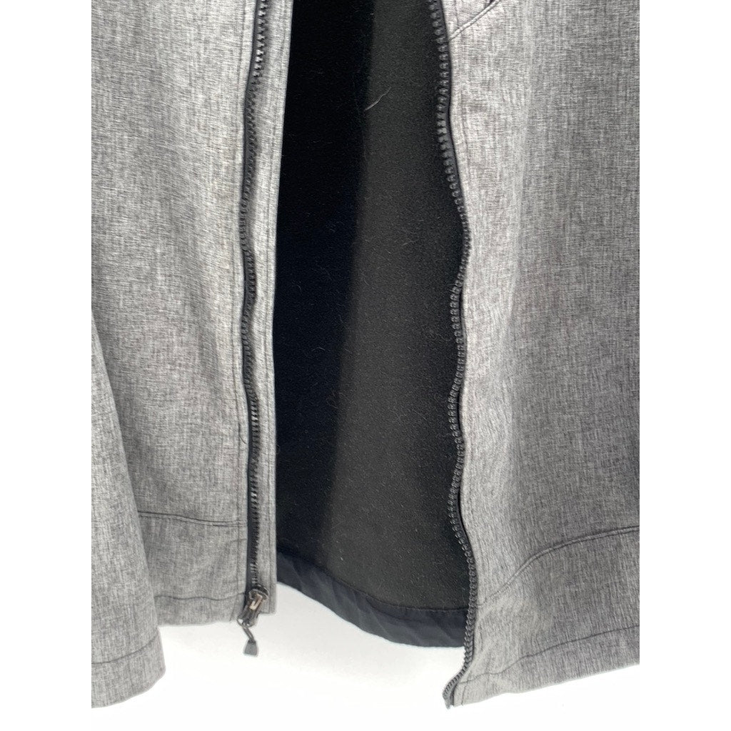 CHAMPION Men's Gray Zip-Up Long Sleeve Venture Dry Jacket SZ L