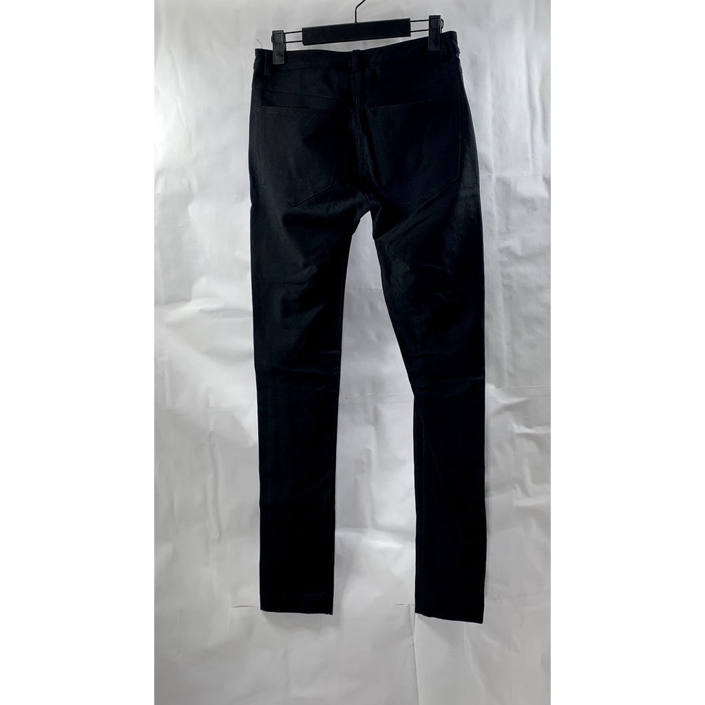 ISABEL DE PEDRO Women's Black Solid Extra Slim Leg 4-Pocket Trouser SZ 2