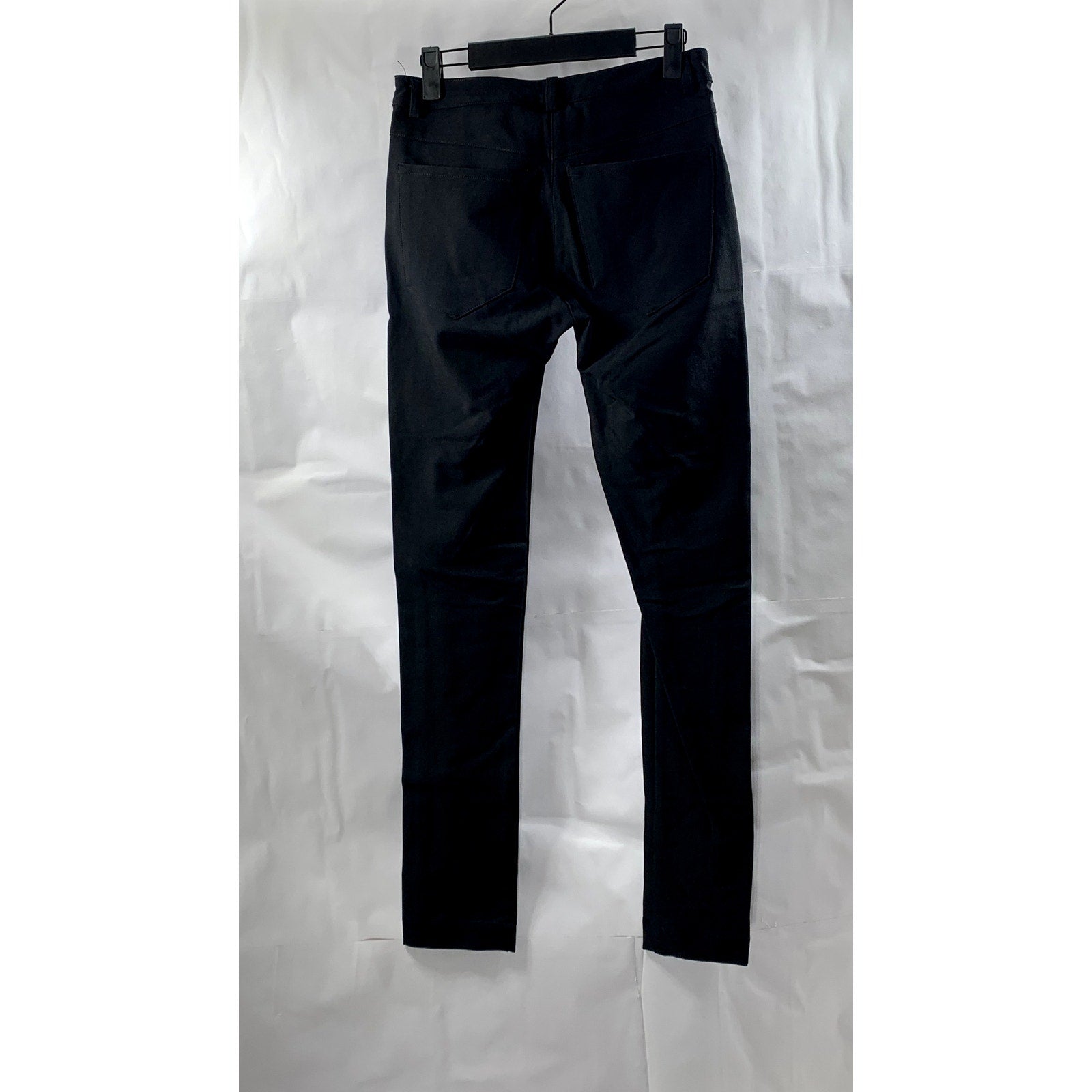 ISABEL DE PEDRO Women's Black Solid Extra Slim Leg 4-Pocket Trouser SZ 2