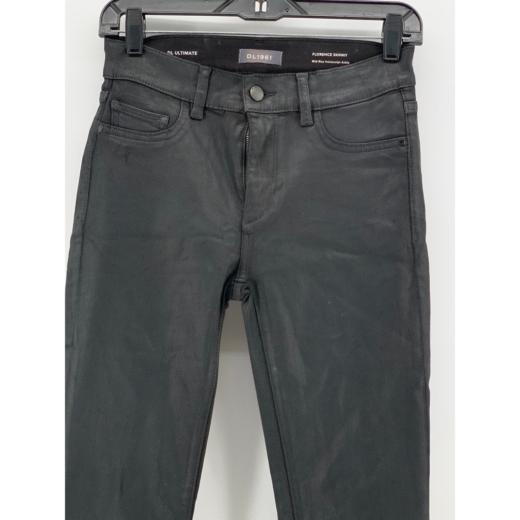 DL1961 Women's Black DL Ultimate Florence Skinny Jeans SZ 27