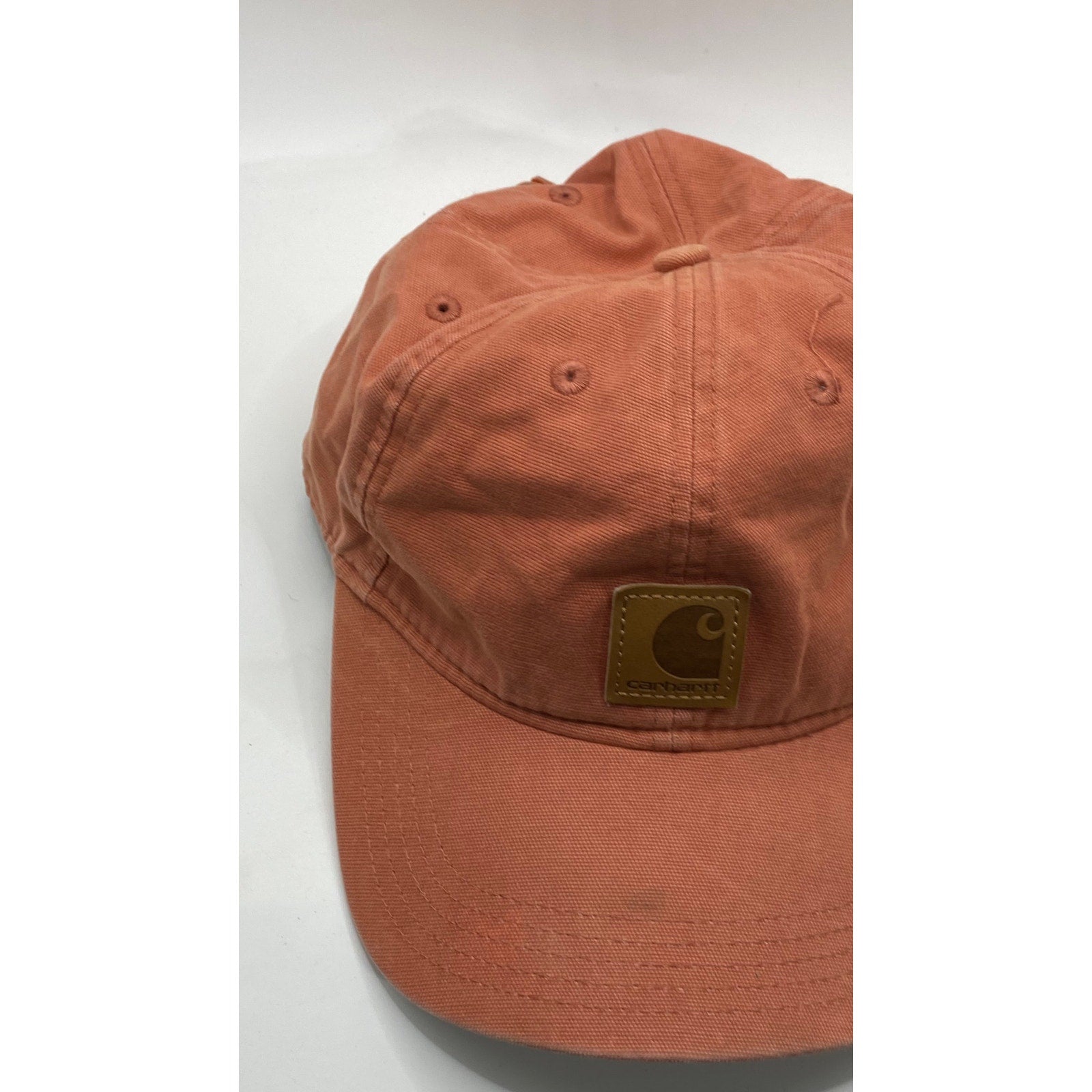 CARHARTT Men's Teracotta Adjustable Canvas Hat SZ OS