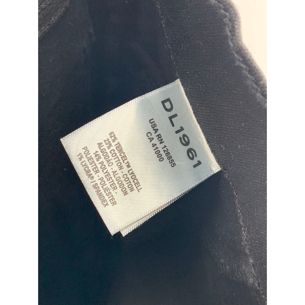 DL1961 Women's Black DL Ultimate Florence Skinny Jeans SZ 27