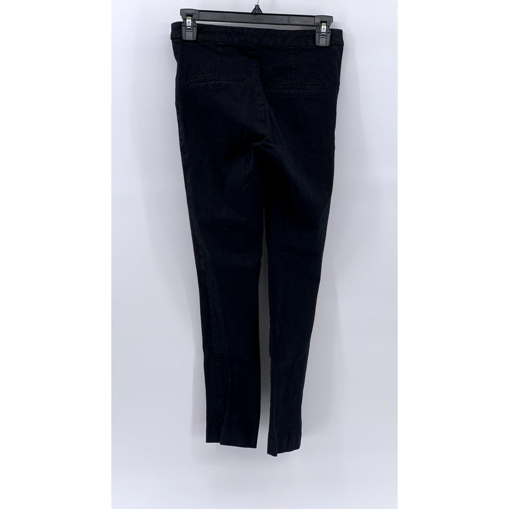 MNG Women's Black Casual Slim Pants SZ 2