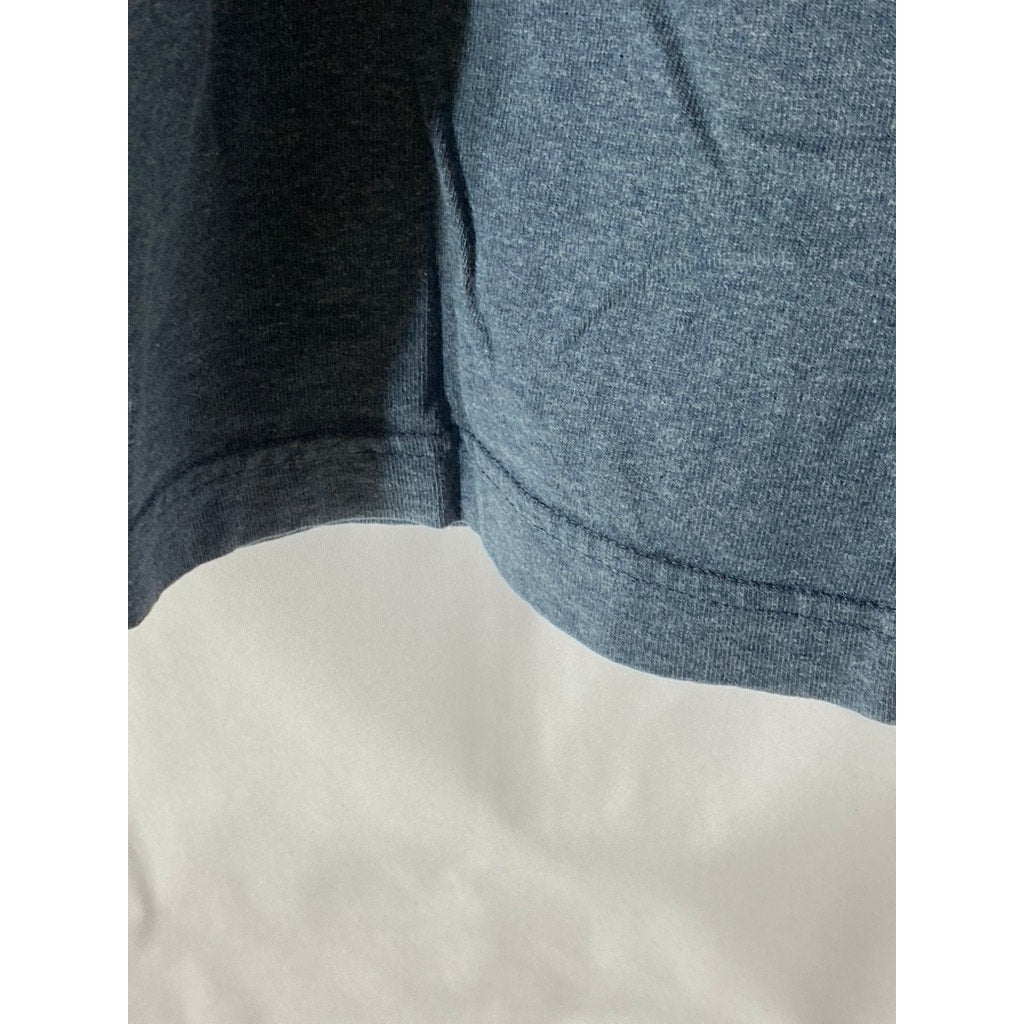 EVERLANE Men's Blue Essential Crewneck Short Sleeve T-Shirt SZ S