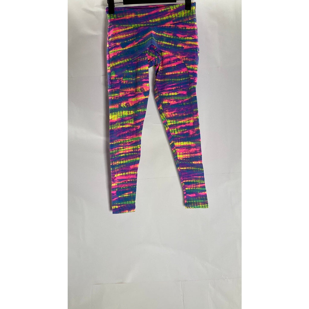 UNBRANDED Women's Multicolor Printed Pull-On Leggings SZ S