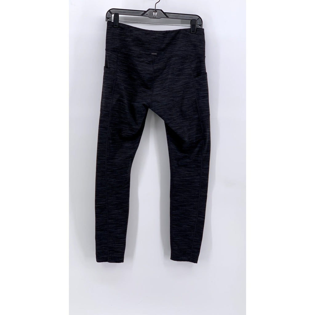 MONDETTA Women's Charcoal Printed Performance Luxury Leggings SZ M