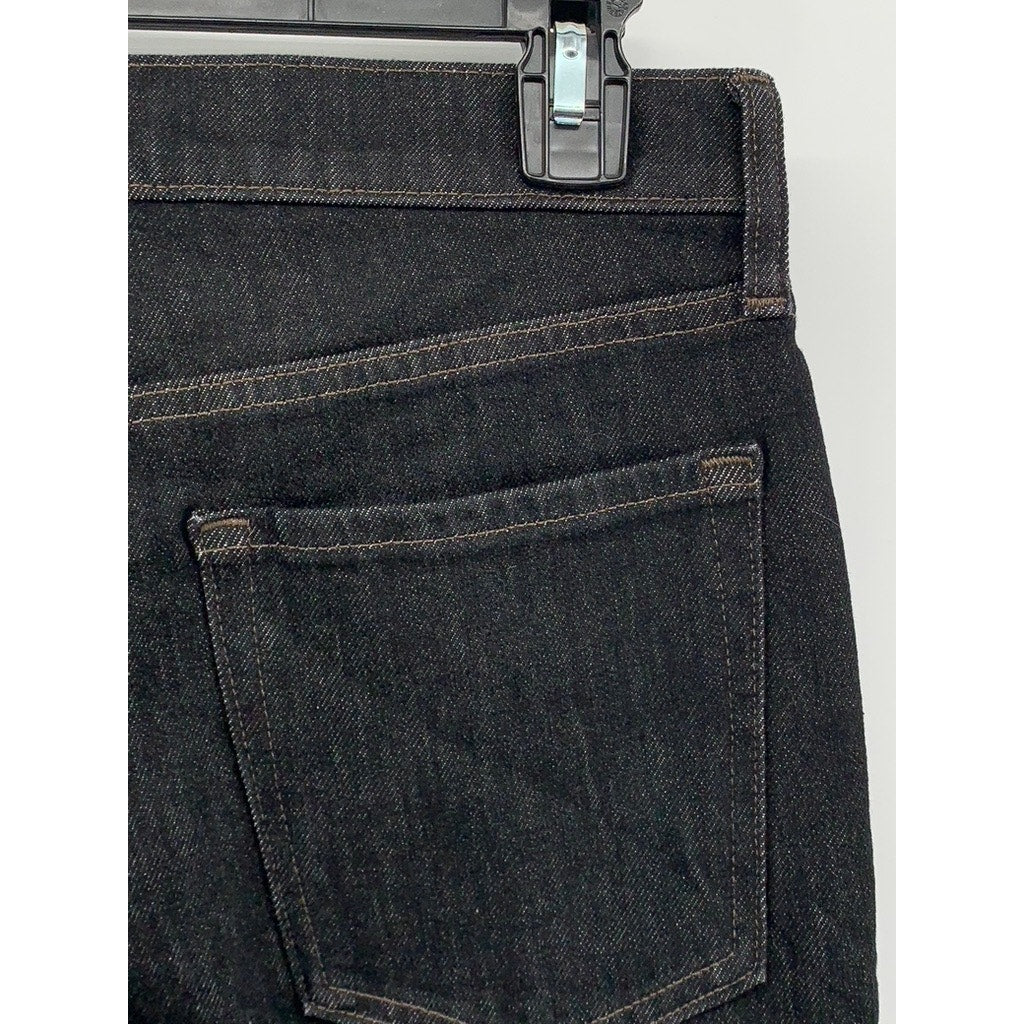 BANANA REPUBLIC Women's Black Wash Denim High-Rise Slim Jeans SZ 27