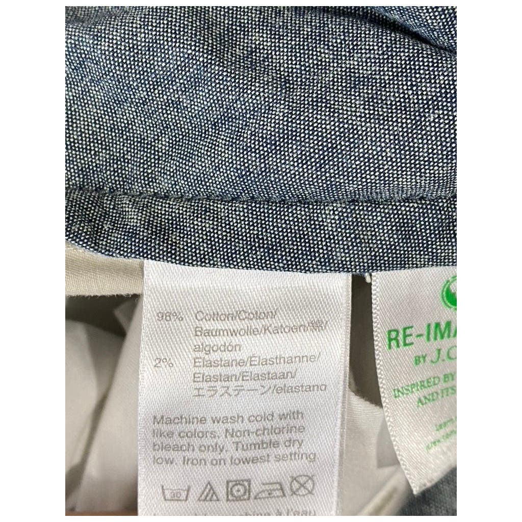 J. CREW Men's Beige Stretch 10.5" Chino Shorts SZ 33