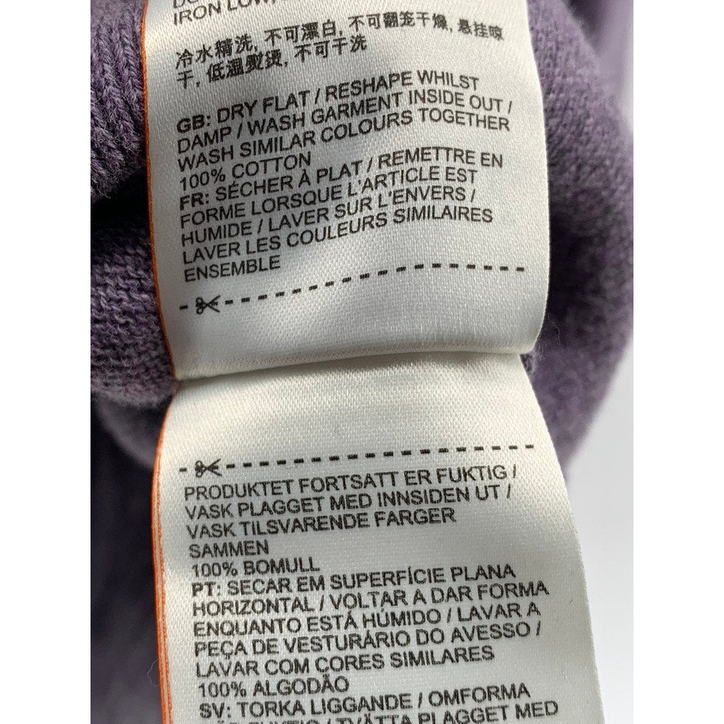 SUPERDRY Men's Orange Label Plum Knit Crewneck Sweater SZ 2XL